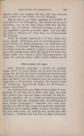 Förberedelser till slaget.