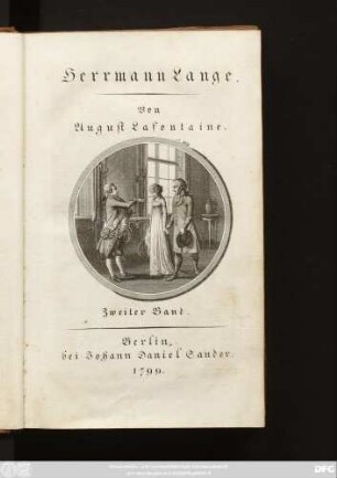 Fünfter Theil = Zweiter Band: Familiengeschichten