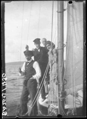 Auf dem Segelschiff