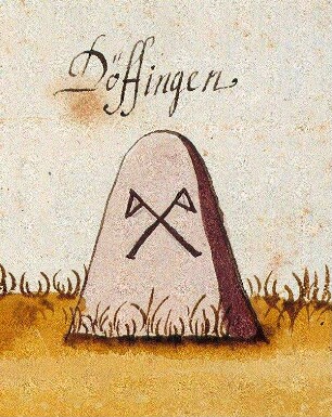 Döffingen, Grafenau BB (Böblinger Forst, Marksteinzeichen II)