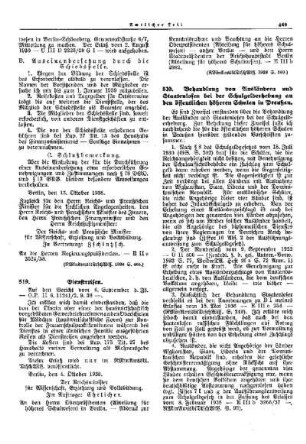 Dienstreisen : [Erziehung] ; [Für Preußen] ; [Amtliche Erlasse] ; [Amtlicher Teil]