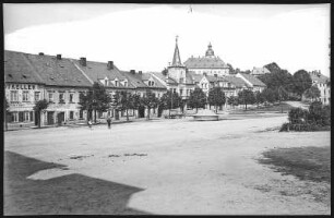 Frauenstein. Markt mit Rathaus