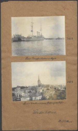 Reval: Dampfer Nautilus im Hafen