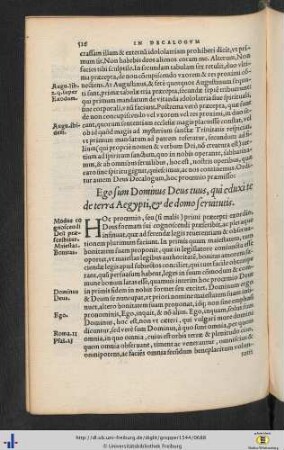 Explicatio Decalogi.