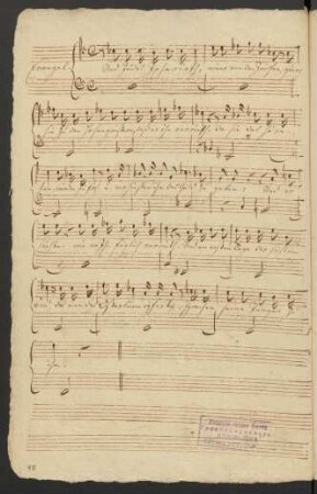 4. [Recitativo & Coro] (Evangelist, Jesus): Und Judas Ischariot