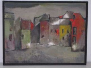 Gemälde Karl Diederichs "Stadt"