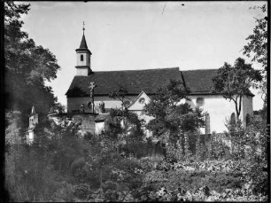 Hechingen Franziskanerkirche Sankt Luzen Südseite