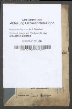 Sonstige: Wedelkamp, Bernard; Sonstige: Wedekamp, Louise, geb. Roescher: