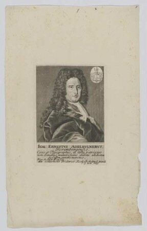Bildnis des Ioh. Ernestus Adelbulnerus