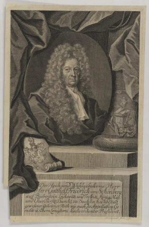 Bildnis des Gotthelf Friedrich von Schönberg