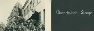 [Schulhausneubau in Brühl:] Oberschulrat Stengel