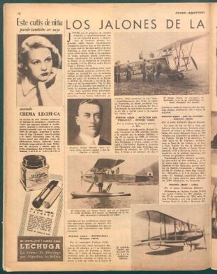 Los jalones de la aviación argentina