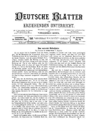 Das neunte Schuljahr