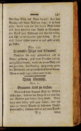Vom Gemüse.