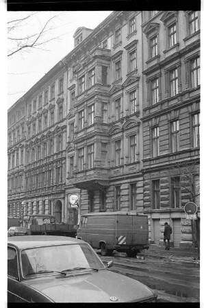 Kleinbildnegativ: Mittenwalder Straße, 1981