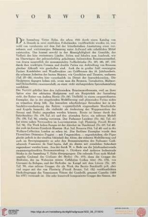 Vorwort (Otto von Falke)