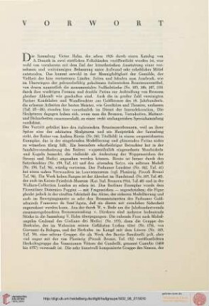 Vorwort (Otto von Falke)