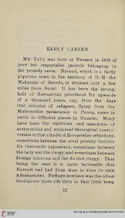 Early Career