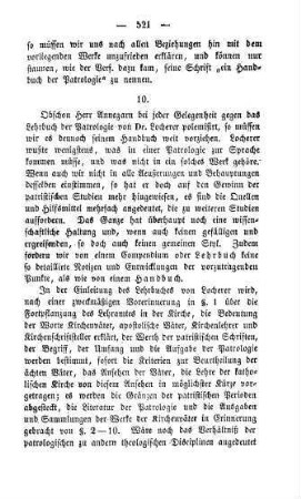 521-527 "Lehrbuch der Patrologie" von Joh. Nepomuk Locherer