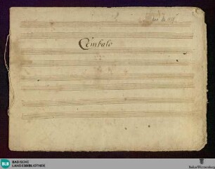 Variations - Don Mus.Ms. 1019 : cemb, orch; C; BenP 572/2