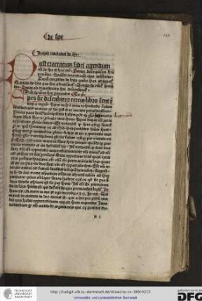 Incipit tractatus de spe.