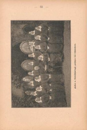 Pastor v. Bodelschwingh zwischen den Schwestern