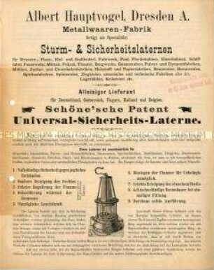Universal-Sicherheits-Laterne
