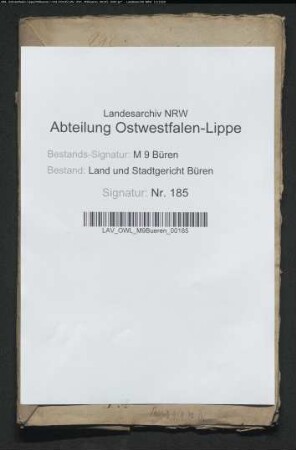 Erblasser: Nilies, Josepha, geb. Rüter: