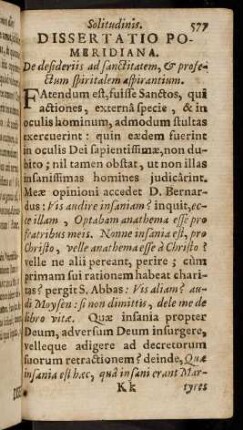577-581, Fatendum est, fuisse Sanctos, qui actiones, ...