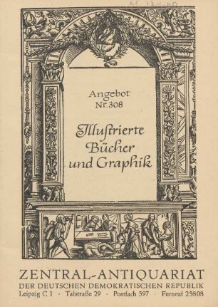 Nr. 308: Illustrierte Bücher und Graphik
