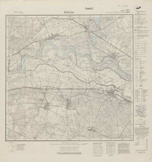3957 (alte Nr.: 2189) Rädnitz, Meßtischblatt (4cm - Karte)