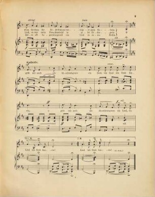Des Kaisers Testament : Lied für eine Singstimme mit Begleitung des Pianoforte ; Op. 29