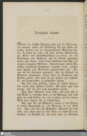 Dreißigstes Capitel