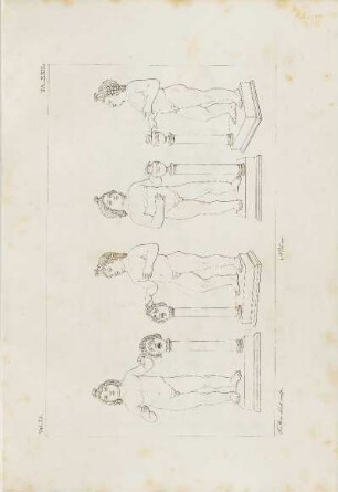 Kupferstich: Vol. II. TA. XXII. F. Mori del. et sculp. N. direx.