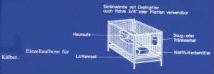 Einzellaufboxen für Kälber
