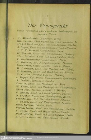 Das Preisgericht
