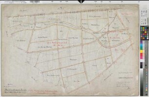 Recklinghausen, Stadt und Ksp. (Recklinghausen), Zusammenlegung Recklinghausen, Urkarte II Recklinghausen Stadt Flur 29, Flur 5 tlw., Flur 6 tlw Recklinghausen Ksp. Flur 35