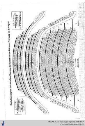 Bestuhlungsplan des Theaters.