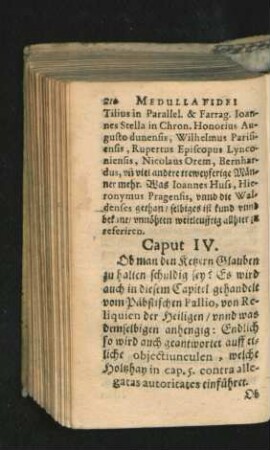 Caput IV. Ob man den Ketzern Glauben zu halten schuldig sey? ...