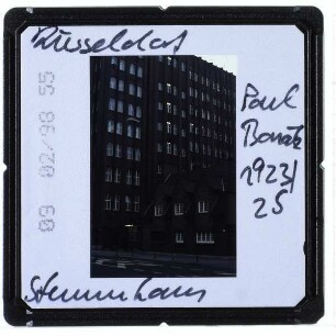 Düsseldorf, Stummhaus : Fassade