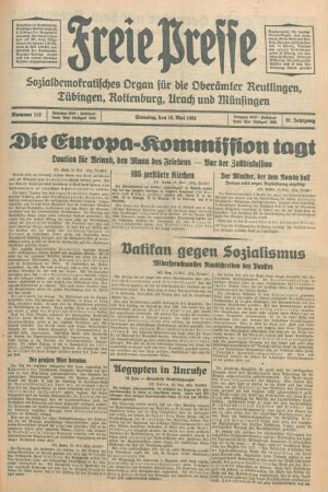 Freie Presse 1931 (Nr. 112)