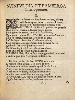 Dialogus In Nuptias Clarissimi Et Doctissimi Viri, Domini Iohannis Geringii ...