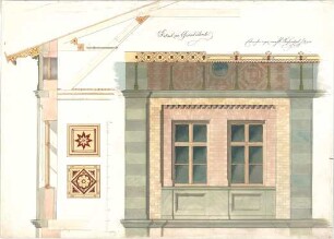 Reiffenstuel, Michael; Königliche Gewerbeschule - Schnitt, Details