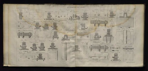 Pl. IV. - Consolidation des joints.