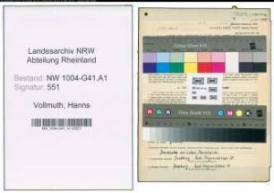 Entnazifizierung Hanns Vollmuth , geb. 04.06.1922 (Polizist)