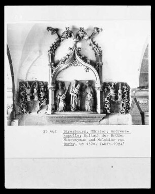 Epitaph der Brüder Hieronymus und Melchior von Barby