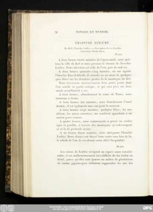 Chapitre Dixième.