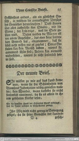 Der neunte Brief
