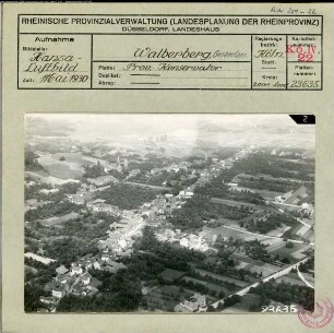 Walberberg, Gesamtansicht