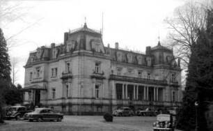 Baden-Baden: Schlosshotel Hahnhof; Parkansicht; Gesamtansicht
